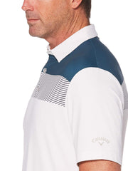 Mens Color Block Polo-Polos-Callaway Apparel