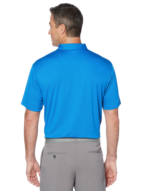 Mens Cooling Birdseye Polo-Polos-Magnetic Blue-XL-Callaway