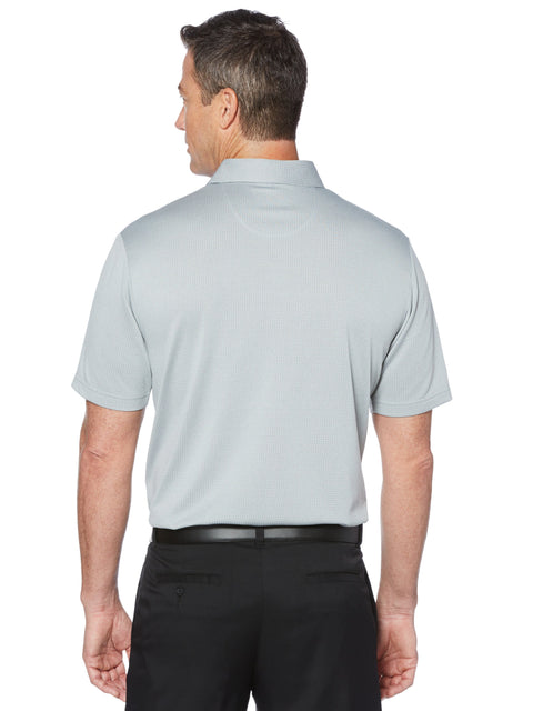 Mens Cooling Heathered Jacquard Polo-Polos-Callaway