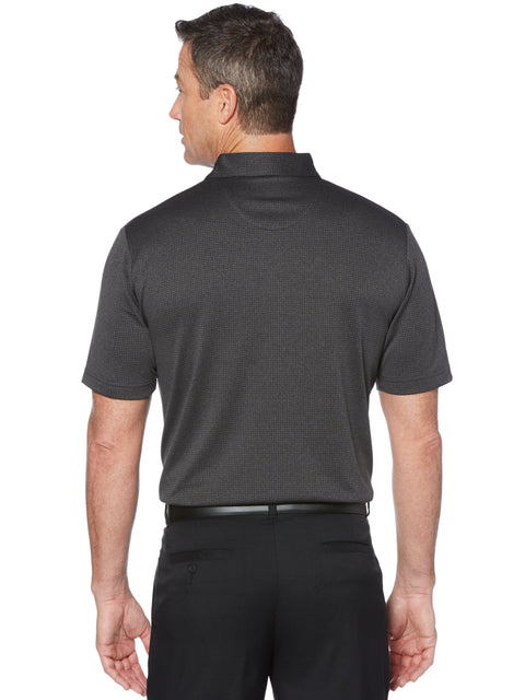 Mens Cooling Heathered Jacquard Polo-Polos-Callaway