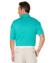 Mens Cooling Heathered Polo Polos