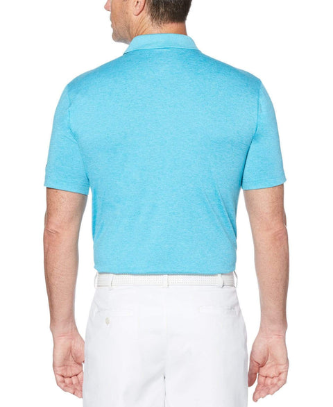 Mens Cooling Heathered Polo Polos