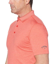 Mens Cooling Heathered Polo Polos