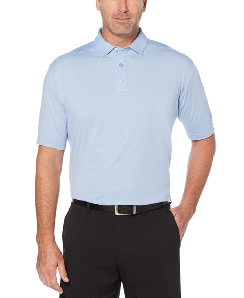 Mens Cooling Micro Hex Polo Polos Brunnera Blue / XL