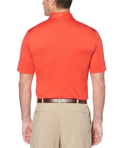 Mens Cooling Micro Hex Polo Polos