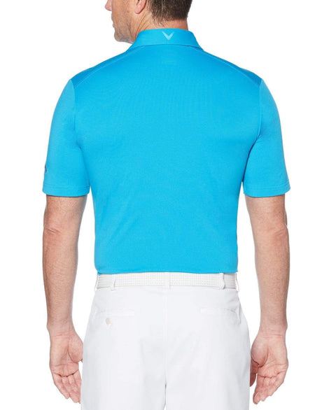 Mens Cooling Micro Hex Polo Polos