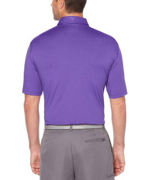 Mens Cooling Micro Hex Polo Polos