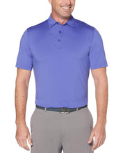 Mens Cooling Micro Hex Polo Polos Purple Iris / S