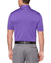 Mens Cooling Micro Hex Polo With Chevron Polos