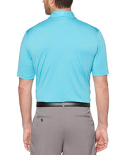 Mens Cooling Micro Hex Polo With Chevron Polos