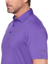 Mens Cooling Micro Hex Polo With Chevron Polos