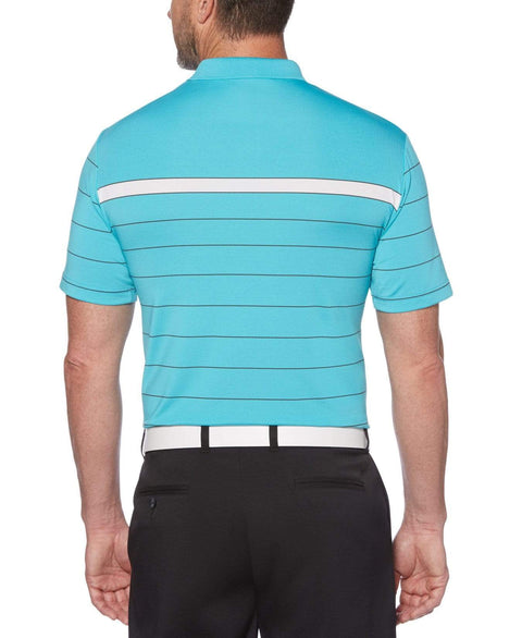 Mens Cooling Range Stripe Polo Polos