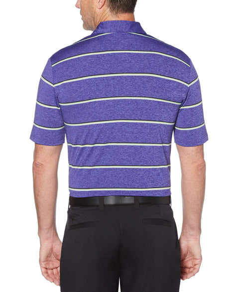 Mens Cooling Roadmap Stripe Polo Polos