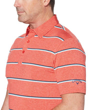 Mens Cooling Roadmap Stripe Polo Polos