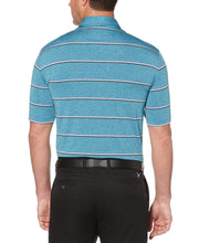 Mens Cooling Roadmap Stripe Polo with Chevron Polos