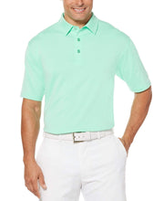 Mens Core Soft Micro-Striped Polo Polos Spring Bud / XXXL