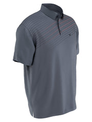 Mens Dashed Print Polo-Polos-Callaway