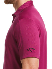 Mens Denim Jacquard Polo-Polos-Callaway Apparel