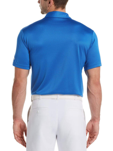 Mens Denim Jacquard Polo-Polos-Magnetic Blue-L-Callaway Apparel