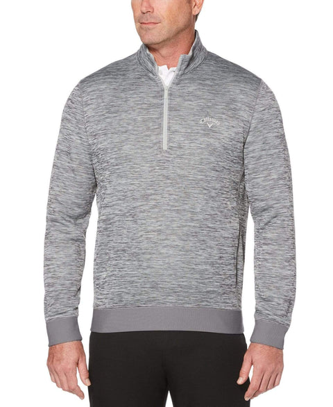 Mens Dual Action 1/2 Zip Pullover Jackets Medium Grey Heather / M