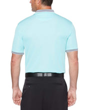 Mens Engineered Chest Stripe Polo Polos