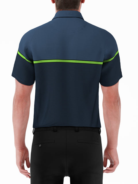 Mens Engineered Stripe Golf Polo-Polos-Callaway