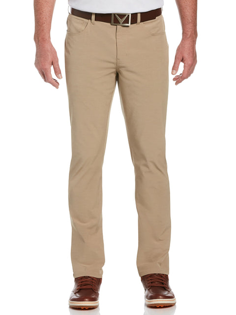 Men's EverPlay™ 5-Pocket Golf Pant (Khaki Heather) 