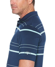 Mens Fashion Stripe Polo Polos