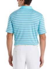 Feeder Stripe Golf Polo (Santorini Blue) 