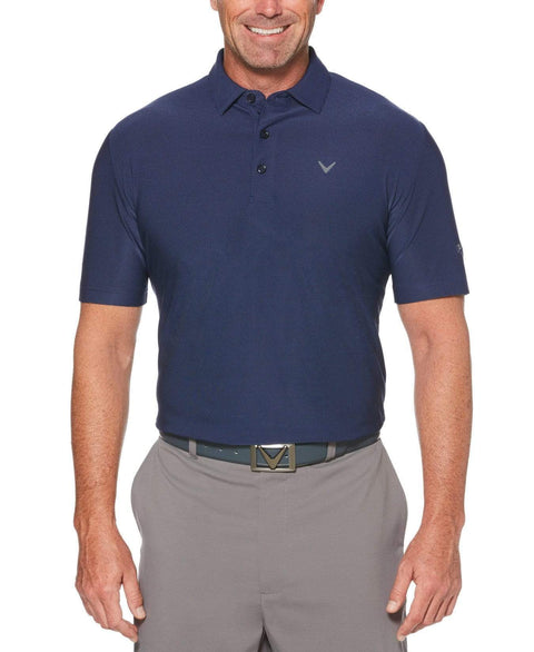 Mens Fine Line Polo Polos Peacoat / L