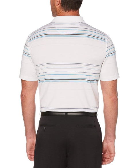 Mens Fine Line Roadmap Stripe Polo Polos