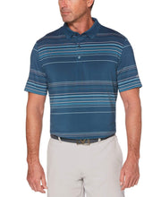 Mens Fine Line Roadmap Stripe Polo Polos Deep Dive / S