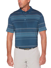 Mens Fine Line Roadmap Stripe Polo-Polos-Deep Dive-L-Callaway