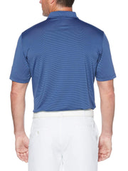 Mens Yarn Dyed Stripe Polo-Polos-Callaway