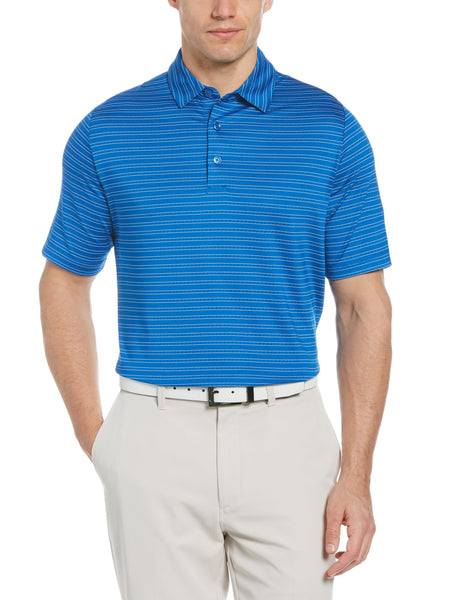 Mens Fine Line Ventilated Stripe Golf Polo Shirt | Callaway Apparel