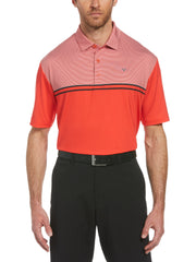 Mens Finish Line Printed Polo-Polos-Poppy Red-XXXL-Callaway