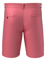 Flat Front Solid Golf Short (Sun Kissed Coral) 