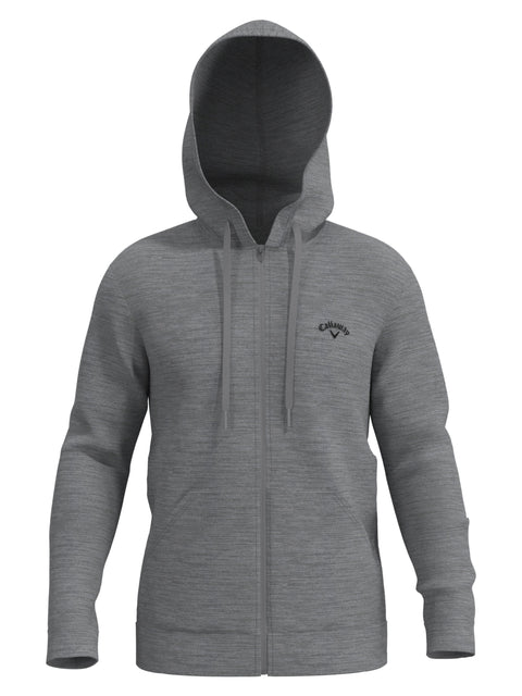 Mens Full Zip Hoodie-Jackets-Quiet Shade Htr-XXXL-Callaway