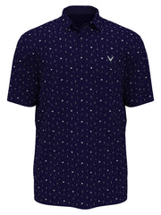 Golf Print Golf Polo (Peacoat) 