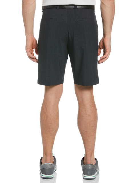 Mens Grid Print Short-Shorts-Callaway