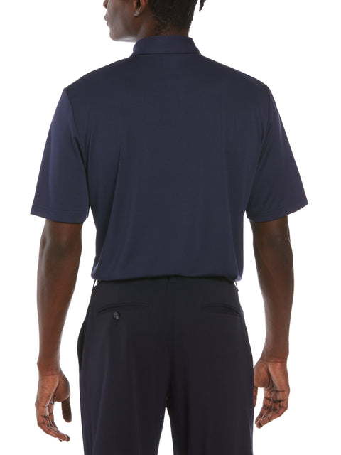 Mens Heather Texture Chest Block Polo-Polos-Callaway