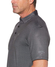 Mens Houndstooth Printed Polo Polos