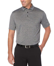 Mens Jacquard Polo Polos Caviar / S