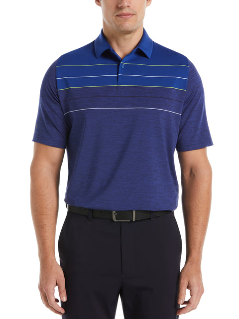 Jaspe Color Block Golf Polo (Mazarine Blue) 