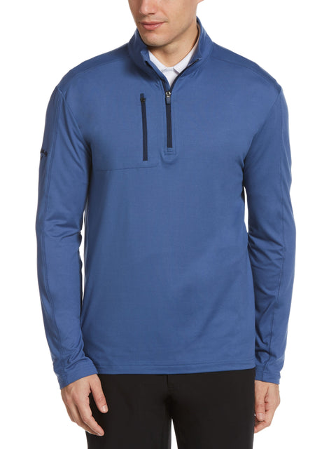 Mens Lightweight 1/4 Zip Shirt-Jackets-Coastal Fjord-XL-Callaway