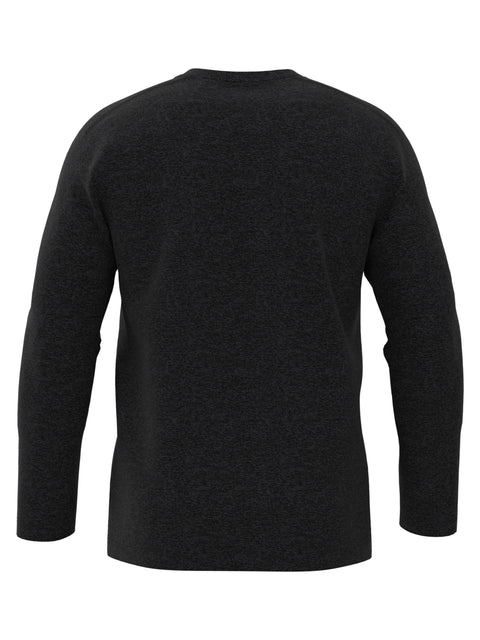 Mens Long Sleeve Heather Crew-Polos-Callaway