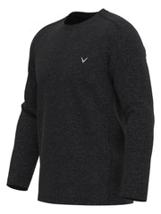 Mens Long Sleeve Heather Crew-Polos-Callaway