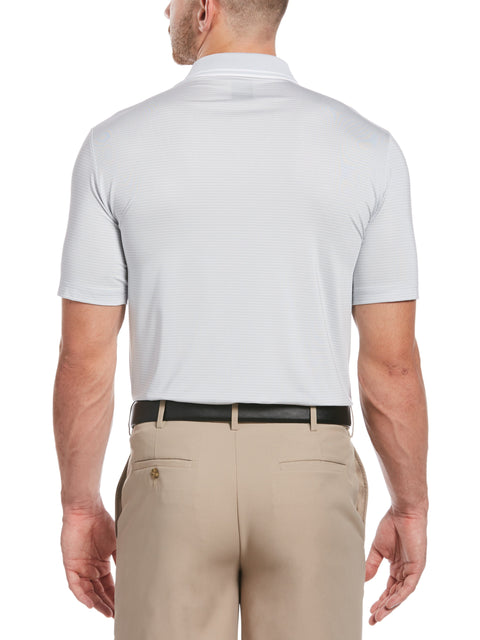 Mens Micro Stripe Polo with Tipped Collar-Polos-Callaway