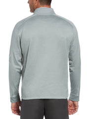 Mens Midweight Waffle Knit Fleece 1/4 Zip Golf Sweater-Jackets-Callaway