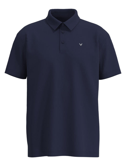 Mens Opti Dri Stretch Polo-Polos-Peacoat-L-Callaway